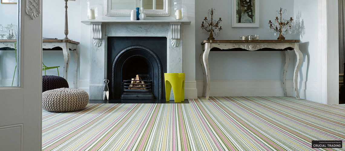 Crucial Trading Biscayne - Striped Carpet